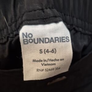 No Boundaries Black Pants